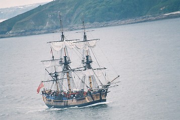 Image showing Replica Sailing Ship