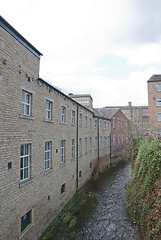 Image showing Old Mills and Hebble Brook