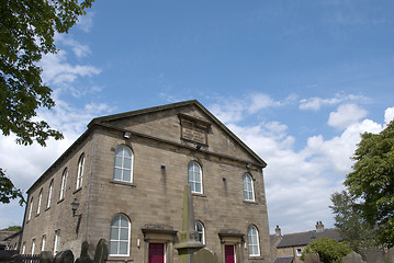 Image showing Baptist Chapel in Haworth Yorkshire