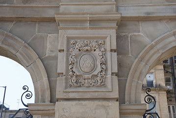 Image showing Carved Coat of Arms
