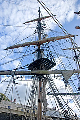 Image showing Mast and Rigging