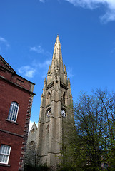 Image showing Ruined Church Spire