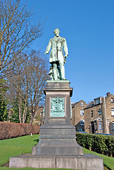 Image showing Akroyd Statue