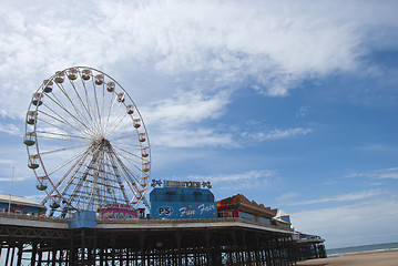 Image showing Fairground Wheel and Pier2