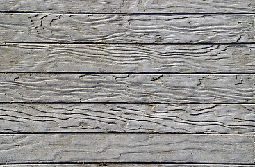 Image showing Wooden concrete
