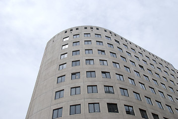 Image showing Grey Office Block