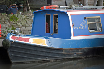 Image showing Bows of a Narrowboat