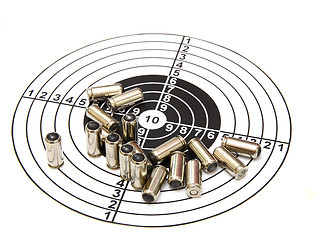 Image showing Cartridges 9ìì for a pistol 