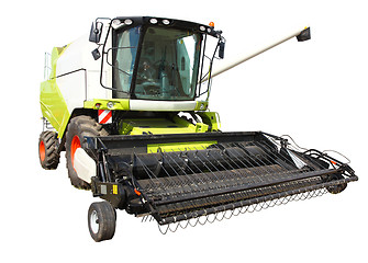 Image showing combine harvester 