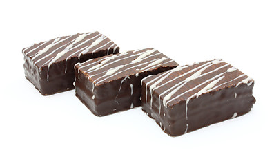 Image showing  chocolate wafers 