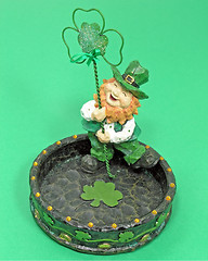 Image showing Irish Leprechaun Figure