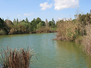 Image showing Urban lake. Nicosia. Cyprus
