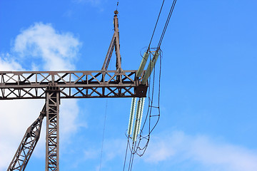 Image showing electrical grid near field