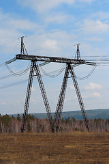 Image showing electrical grid near field