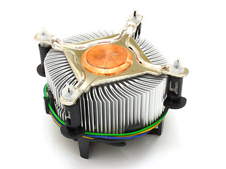 Image showing The fan of the processor