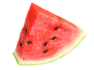 Image showing Watermelon with dry stem