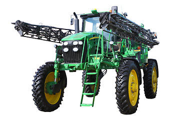 Image showing combine harvester