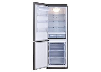 Image showing empty white refrigerator