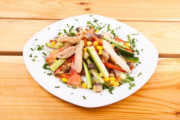 Image showing Tuna  salad isolated