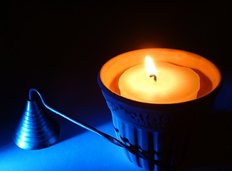 Image showing Candle and Snuffer