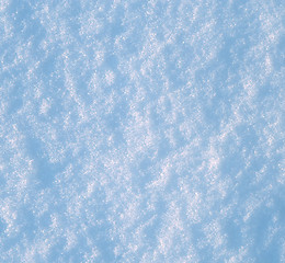 Image showing Fresh natural snow background