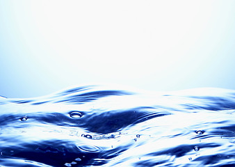 Image showing purity water waves