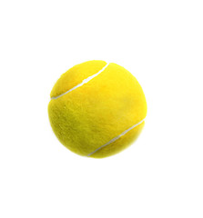 Image showing Tennis ball isolated on white