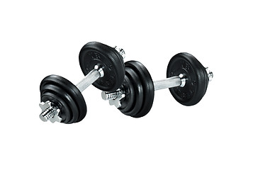 Image showing Weights, isolated on white