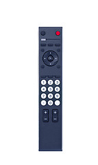 Image showing TV remote control isolated on white