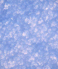 Image showing snow background