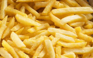 Image showing French fries background