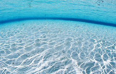 Image showing beach perfect white sand