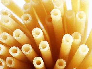 Image showing Bunch of spaghetti isolated