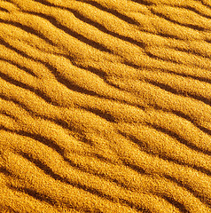 Image showing close up view beach sand background