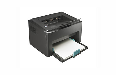 Image showing multi function printer isolated