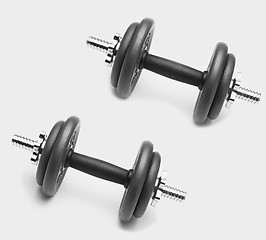 Image showing Weights, isolated on white
