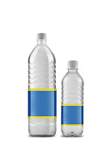 Image showing two  bottle for water
