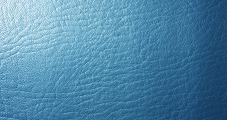 Image showing blue leather texture