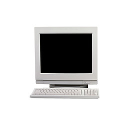 Image showing Desktop Computer close up shot