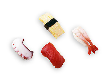 Image showing sushi sashimi