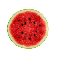 Image showing Watermelon isolated on white background