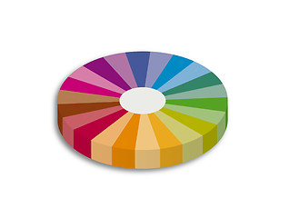 Image showing Pantone color scheme