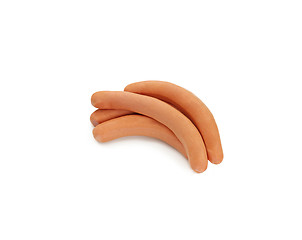 Image showing sausage isolated on a white background