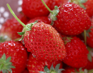 Image showing fresh strawberry