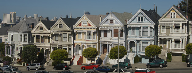 Image showing Victorian houses