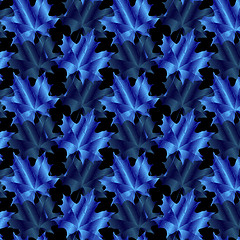 Image showing Seamless wallpaper pattern 