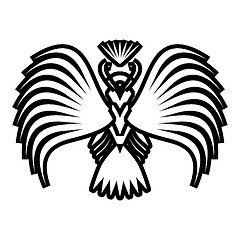 Image showing Eagle symbols and tattoo, vector illustration.