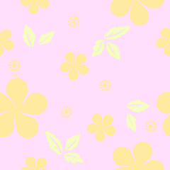 Image showing Seamless floral background. Repeat many times.