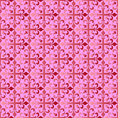 Image showing Seamless wallpaper patternr 