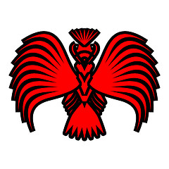 Image showing Eagle symbols and tattoo, vector illustration.